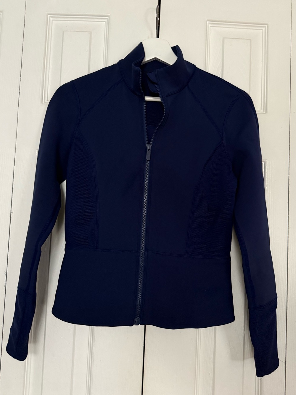 lululemon athletica Navy Full-Zip Bomber Jacket